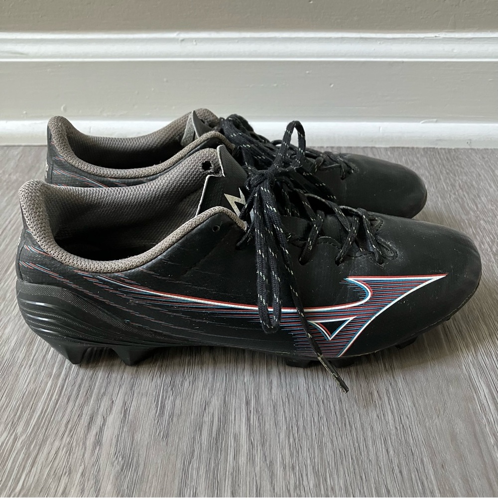 Mizuno Alpha Select Junior FG Soccer Cleats Kids Size 4.5 Black Firm Ground - Picture 6 of 11